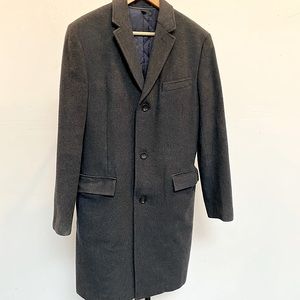 J. Crew wool and cashmere blend top coat